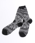 ROLL FAIR-ISLE SOCKS