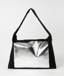 Metallic messenger bag