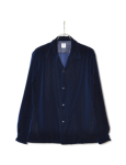 VELVET OPEN CALLAR L/S SHIRT